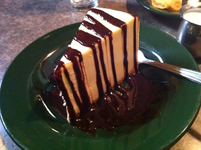 Cheesecake at MacKenzie River Pizza Co.