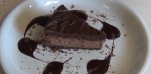chocolate-cheesecake Double Chocolate Cheesecake