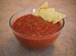 Easy Pureed Salsa