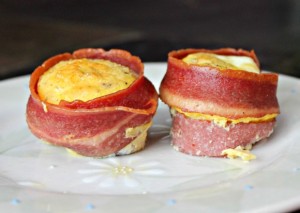 Bacon and Egg Muffins