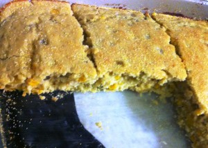 Triple Pepper Cornbread