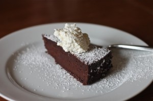 Flourless Chocolate Cake from Manly Kitchen