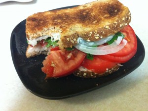 Manly Kitchen Tomato Sandwich