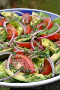 Manly Kitchen Tomato and Avocado Salad