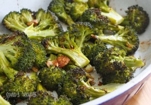 Manly Kitchen Oven Roasted Broccoli