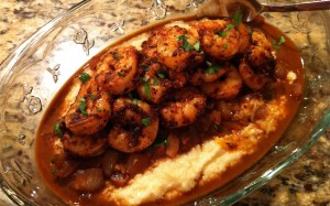 Manly Kitchen Shrimp and Grits